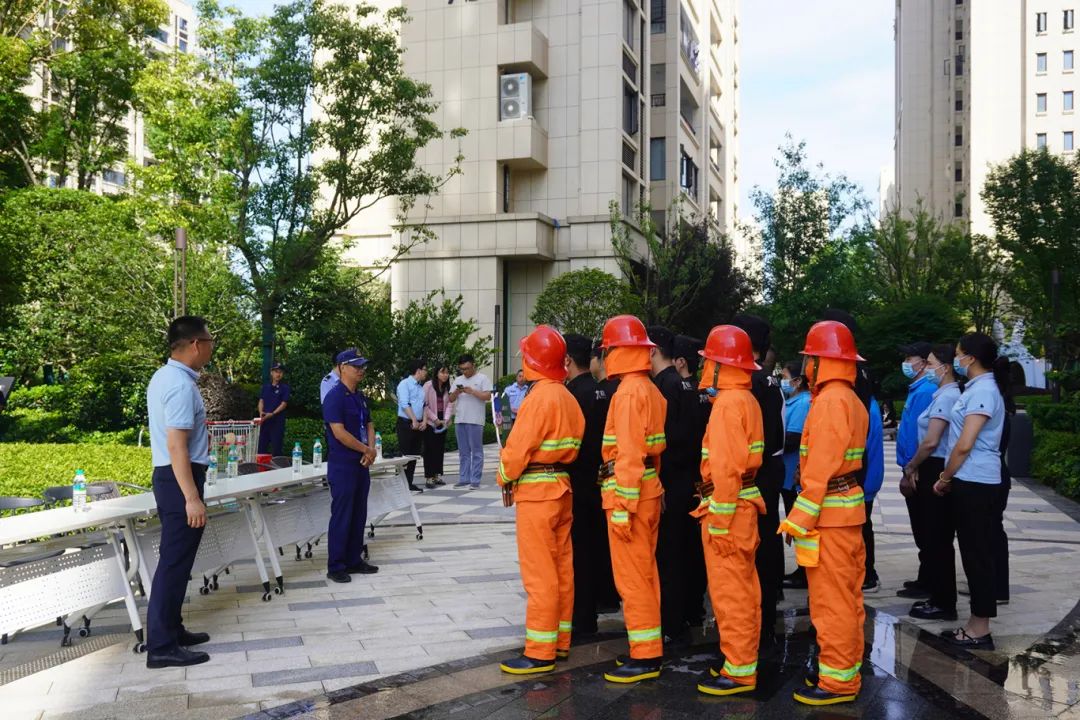 嘉邻卫士｜赣州嘉福·新天地筑牢安全防线，2024年上半年度消防演练圆满成功
